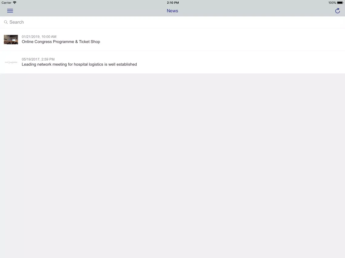 تصاویر med.Logistica iPad 