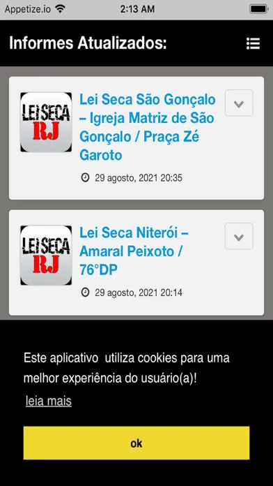 Screenshot di Lei Seca Rj Resumo