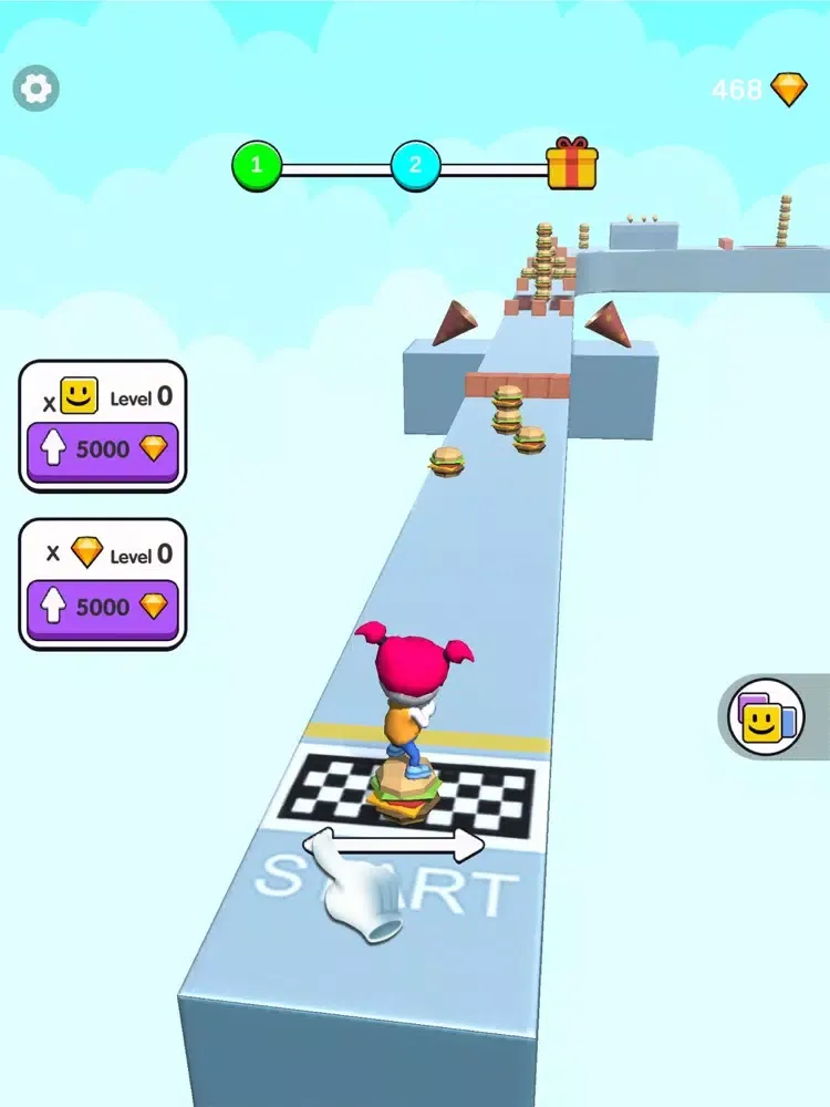 Burger Rush 3D iPad  Screenshots