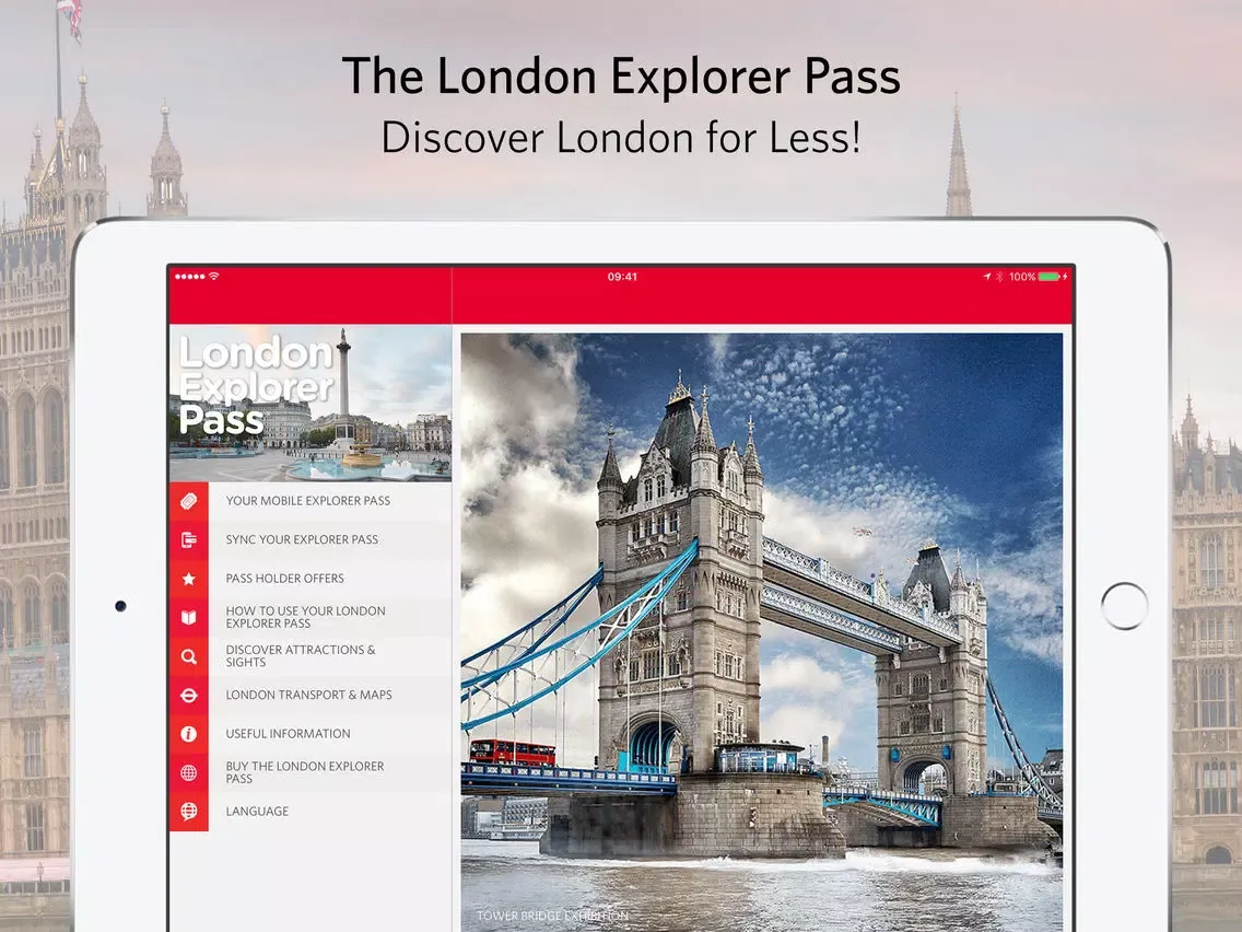 London Explorer Pass iPad 應用截圖