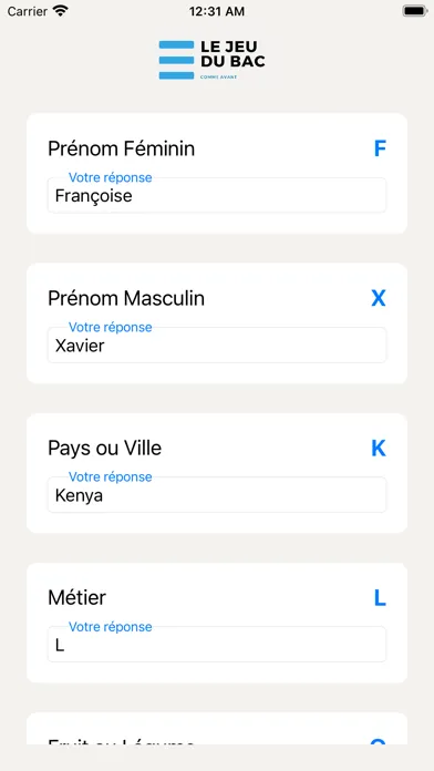 Le Jeu du Bac, comme avant ! Screenshots