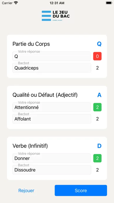 Le Jeu du Bac, comme avant ! Screenshots
