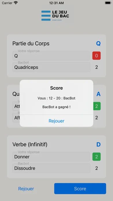 Le Jeu du Bac, comme avant ! Screenshots