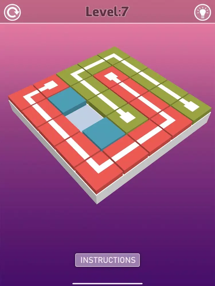 Maze Color -Fill Color 3D iPad  Screenshots