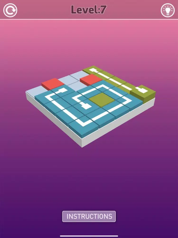 Maze Color -Fill Color 3D iPad  Screenshots