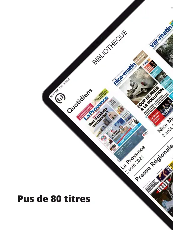 Le Kiosque Grand Voyageur iPad  Ekran Görüntüleri