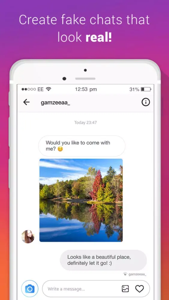 Fake Chat Pro スクリーンショット