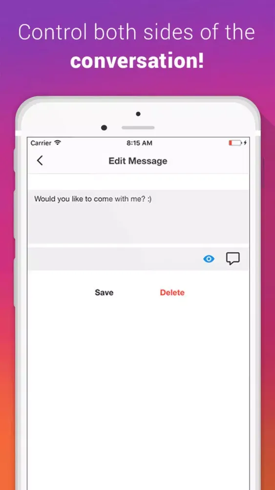 Fake Chat Pro スクリーンショット