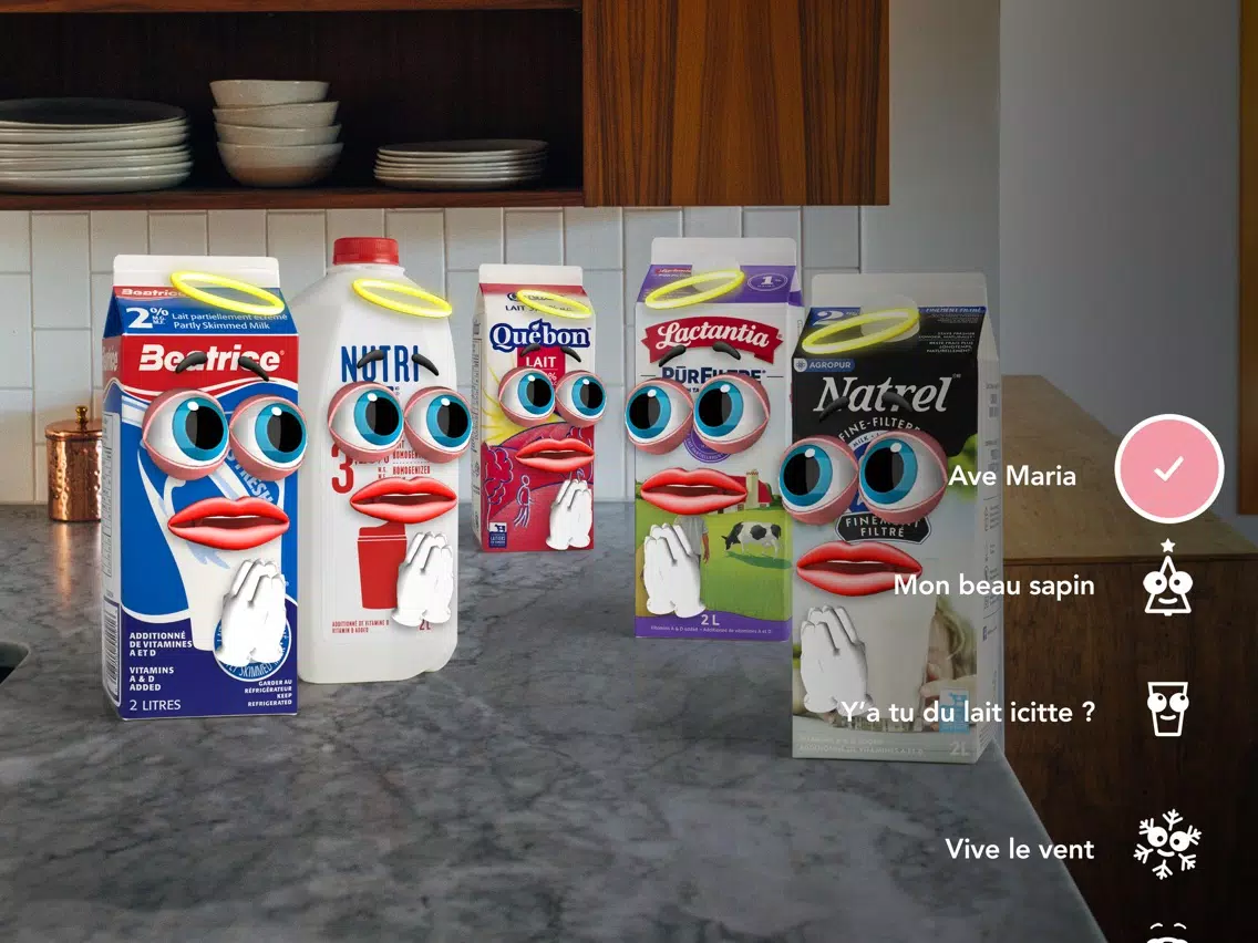 ภาพหน้าจอของ Y’a tu du lait icitte ? iPad 