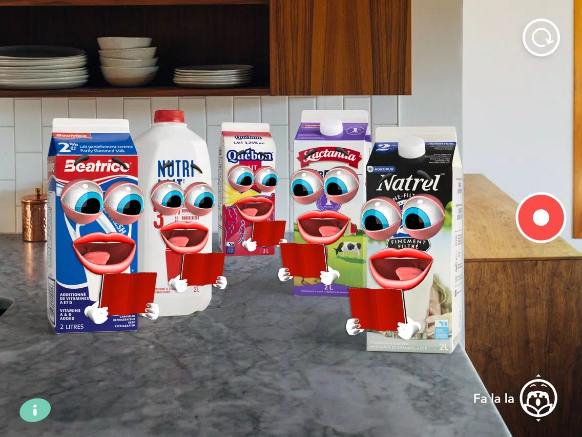 ภาพหน้าจอของ Y’a tu du lait icitte ? iPad 