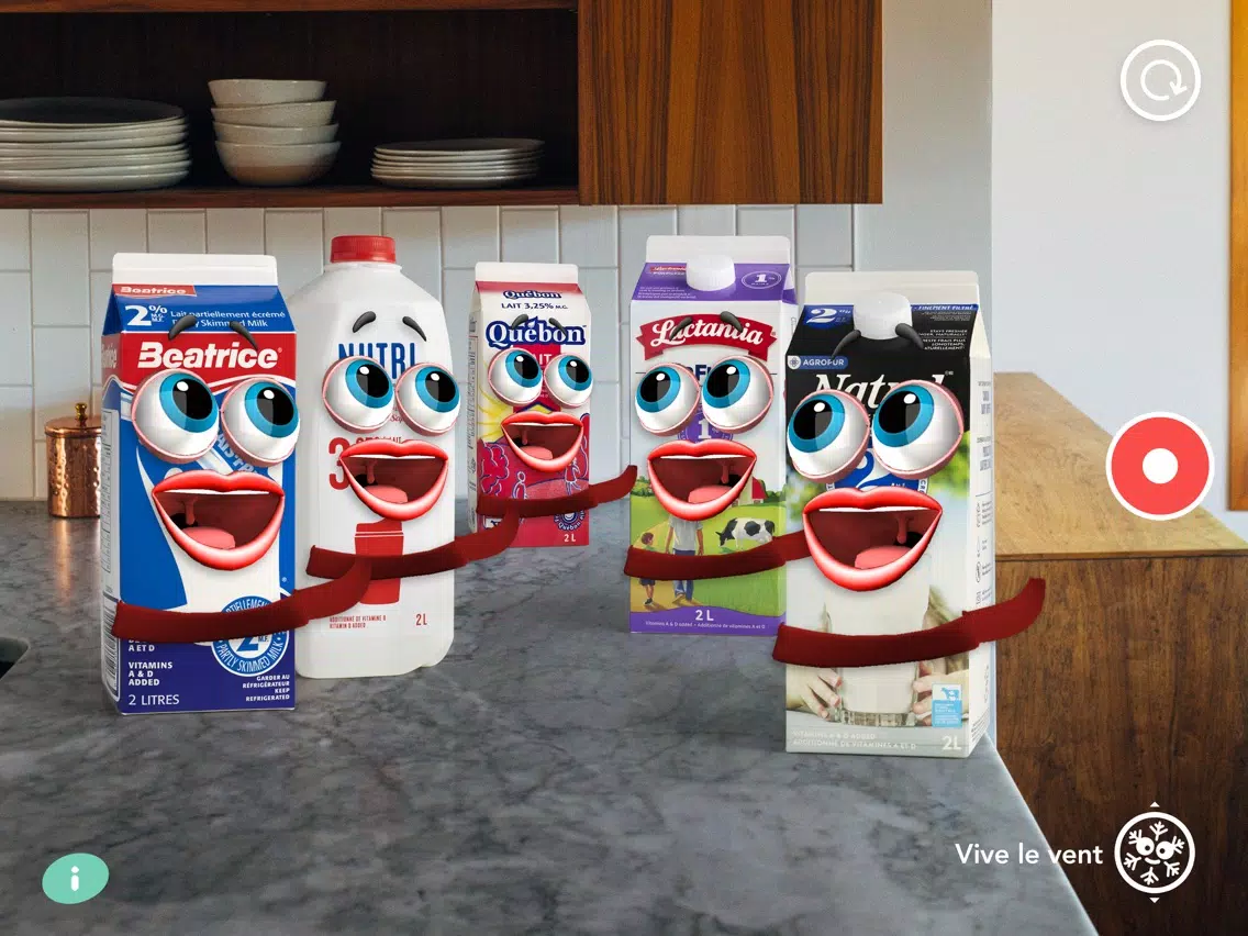 ภาพหน้าจอของ Y’a tu du lait icitte ? iPad 