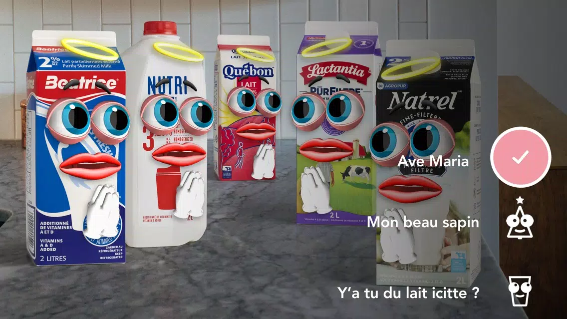 ภาพหน้าจอของ Y’a tu du lait icitte ?