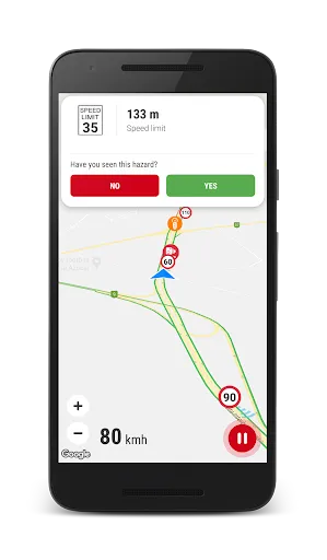 Speed Camera Radar (PRO)应用截图