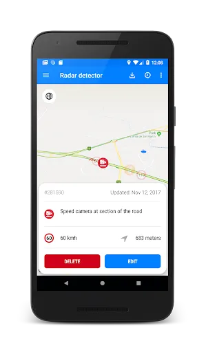 Speed Camera Radar (PRO)应用截图