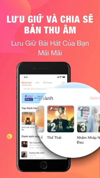 Captures d'écran de Việt Kara - Hát Karaoke online