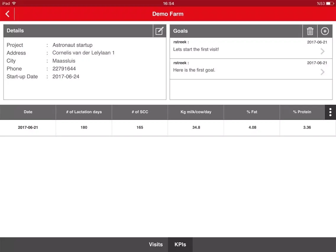Lely RoadBook iPad  Screenshots
