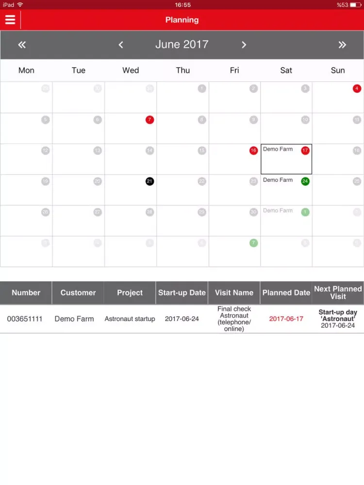 Lely RoadBook iPad  Screenshots