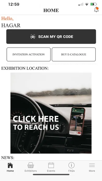 Captures d'écran de Le Marche Expo