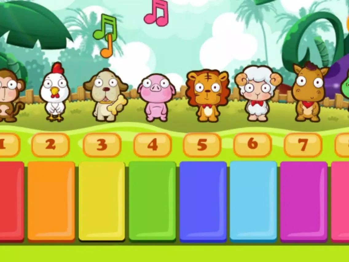 Coco Piano Kids Nursery Rhymes iPad 應用截圖