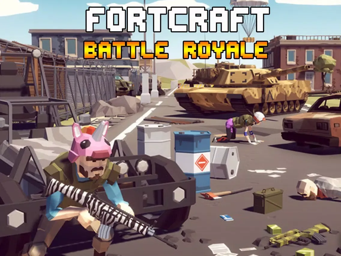 Скриншоты Fortcraft Battle Royale iPad 