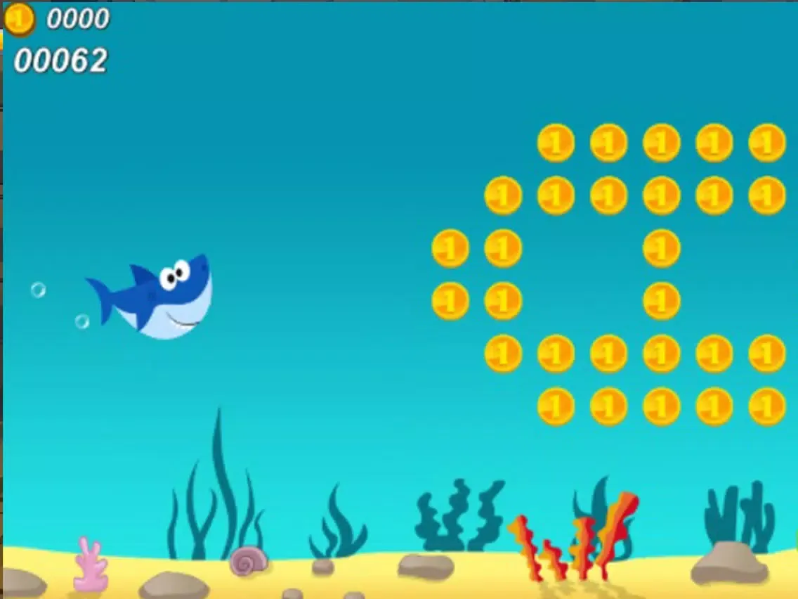 Captures d'écran de Little Shark Adventure iPad 