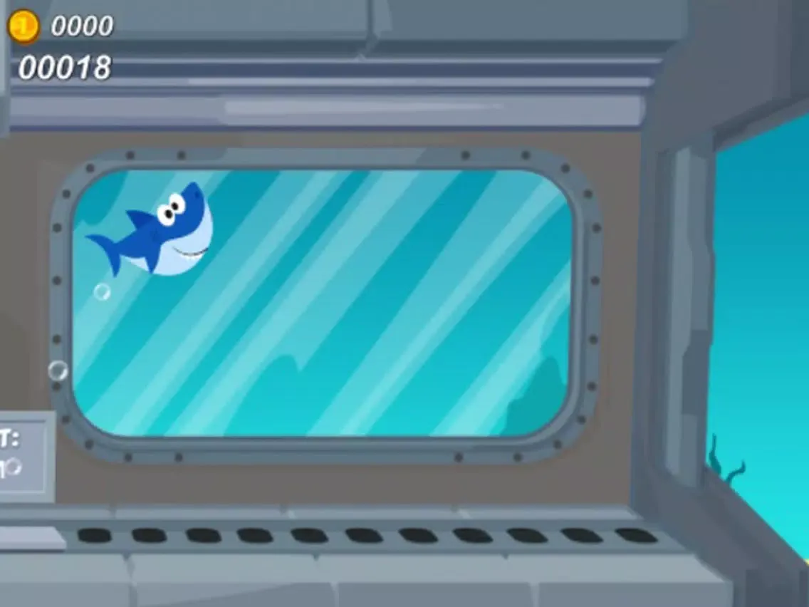 Captures d'écran de Little Shark Adventure iPad 