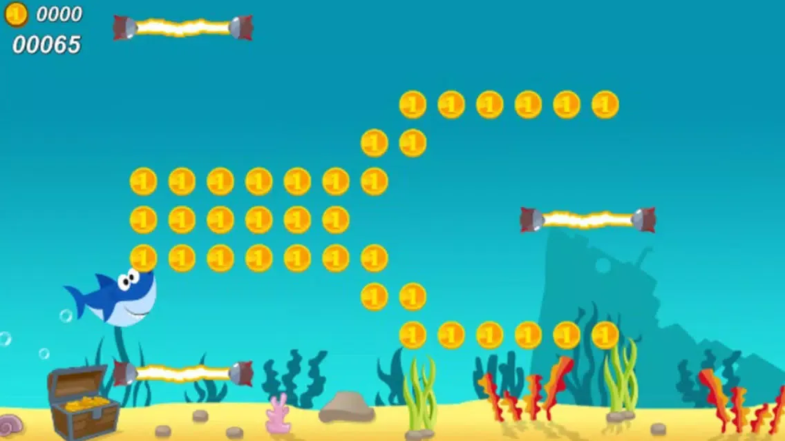 Captures d'écran de Little Shark Adventure