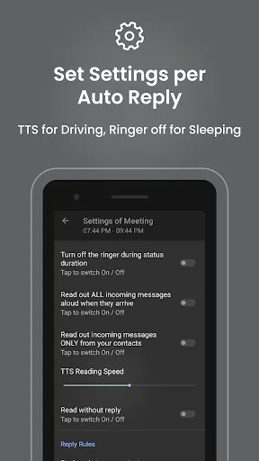 SMS Auto Reply /Autoresponder Screenshots