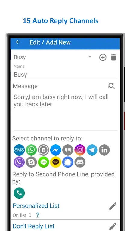 SMS Auto Reply - Autoresponder-screenshot-2