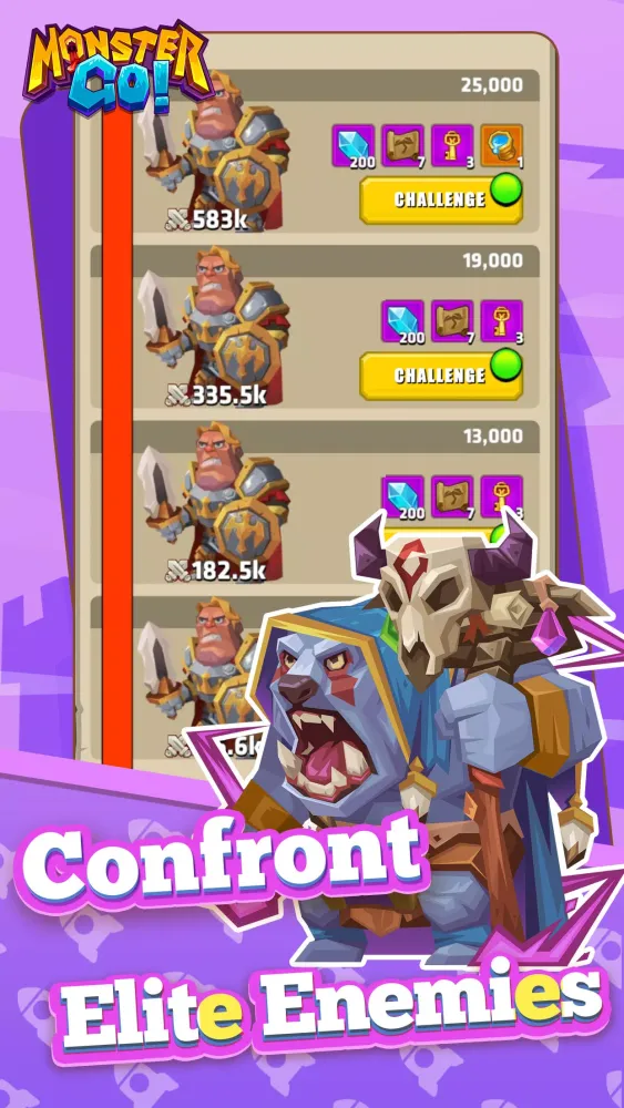Ảnh chụp màn hình của Monster GO!