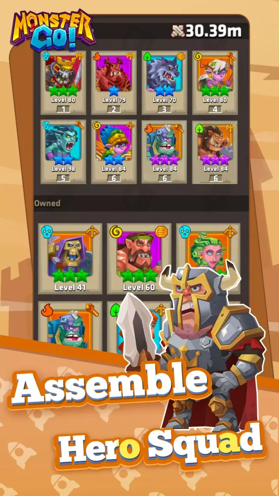 Ảnh chụp màn hình của Monster GO!