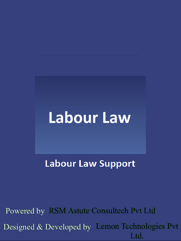 Скриншоты Labour Law Support iPad 