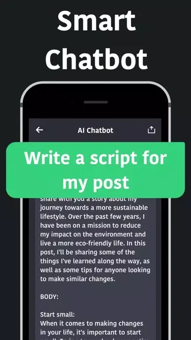 Screenshot di AI Chatbot: Chat AI Anything