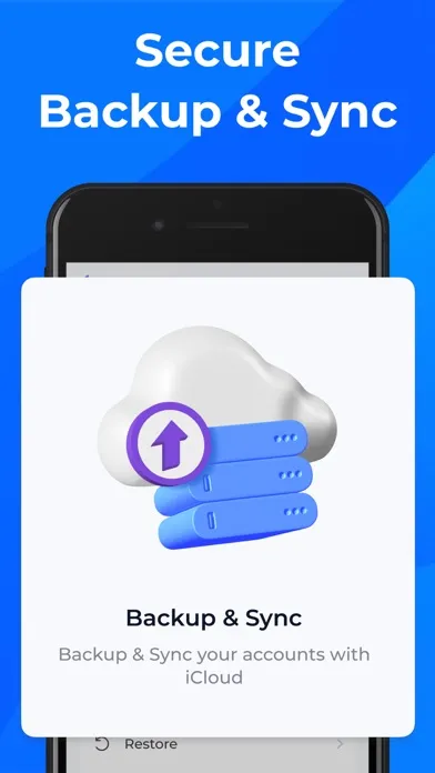 Authenticator App- MFA,2FA,OTP Screenshots