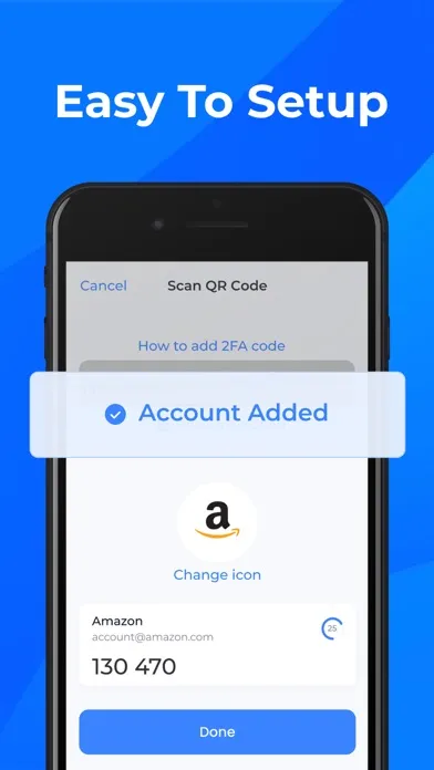 Authenticator App- MFA,2FA,OTP Screenshots