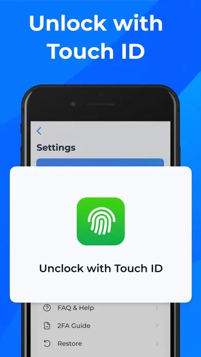 Authenticator App- MFA,2FA,OTP Screenshots
