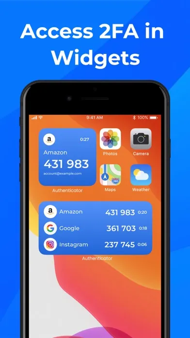 Authenticator App- MFA,2FA,OTP Screenshots