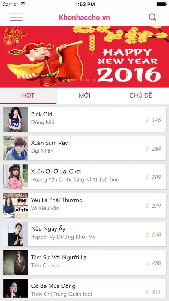 Kho Nhạc Chờ स्क्रीनशॉट