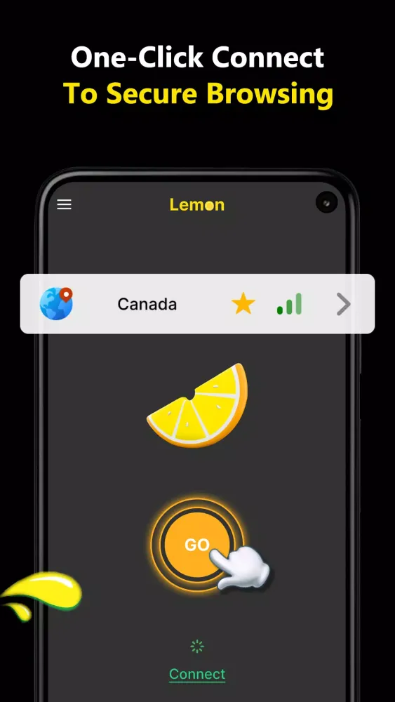 Capturas de tela do Lemon VPN Proxy