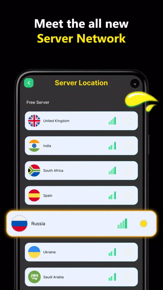 Capturas de tela do Lemon VPN Proxy