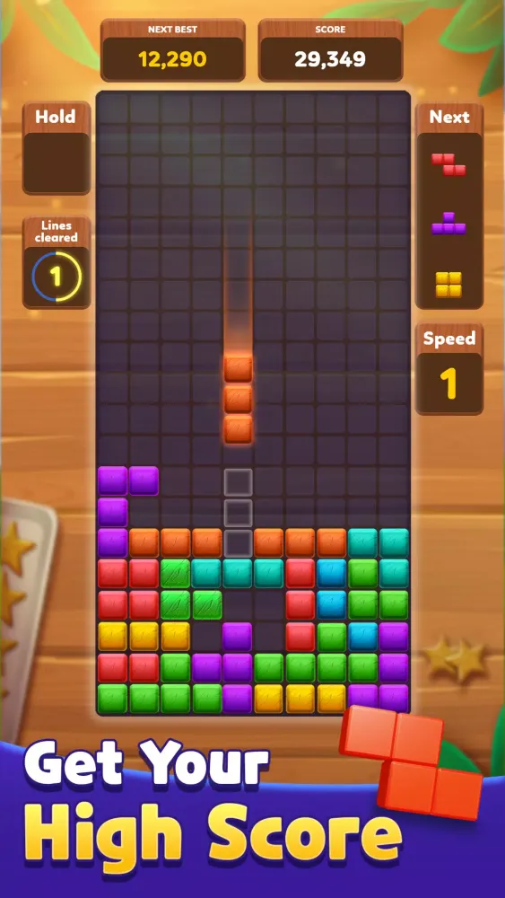 Classic Falling Brick应用截图