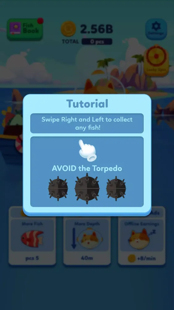 Captures d'écran de Fish Catcher