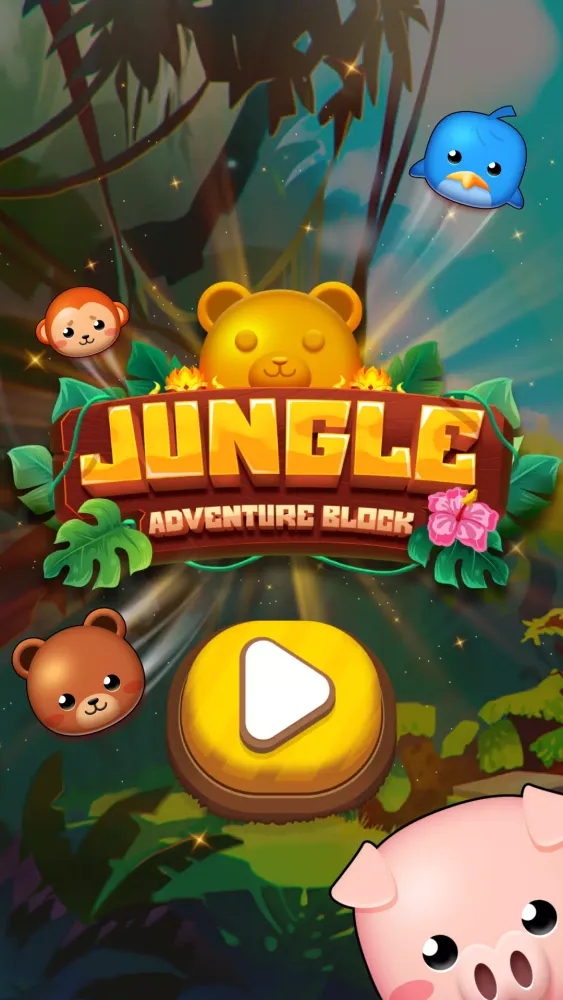 Jungle Adventure Block سکرین شاٹس