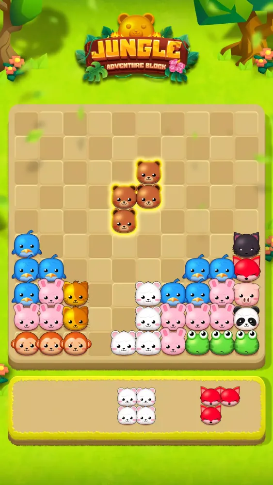 Jungle Adventure Block سکرین شاٹس