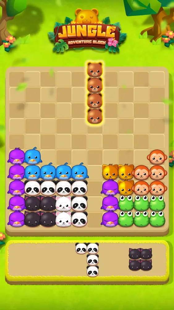 Jungle Adventure Block سکرین شاٹس