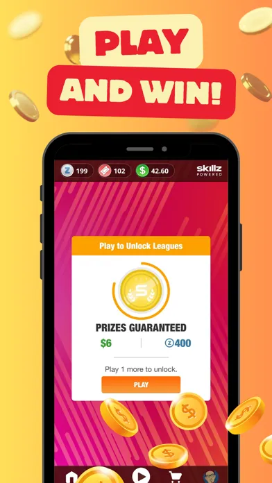 CashBrick - real money skillz سکرین شاٹس
