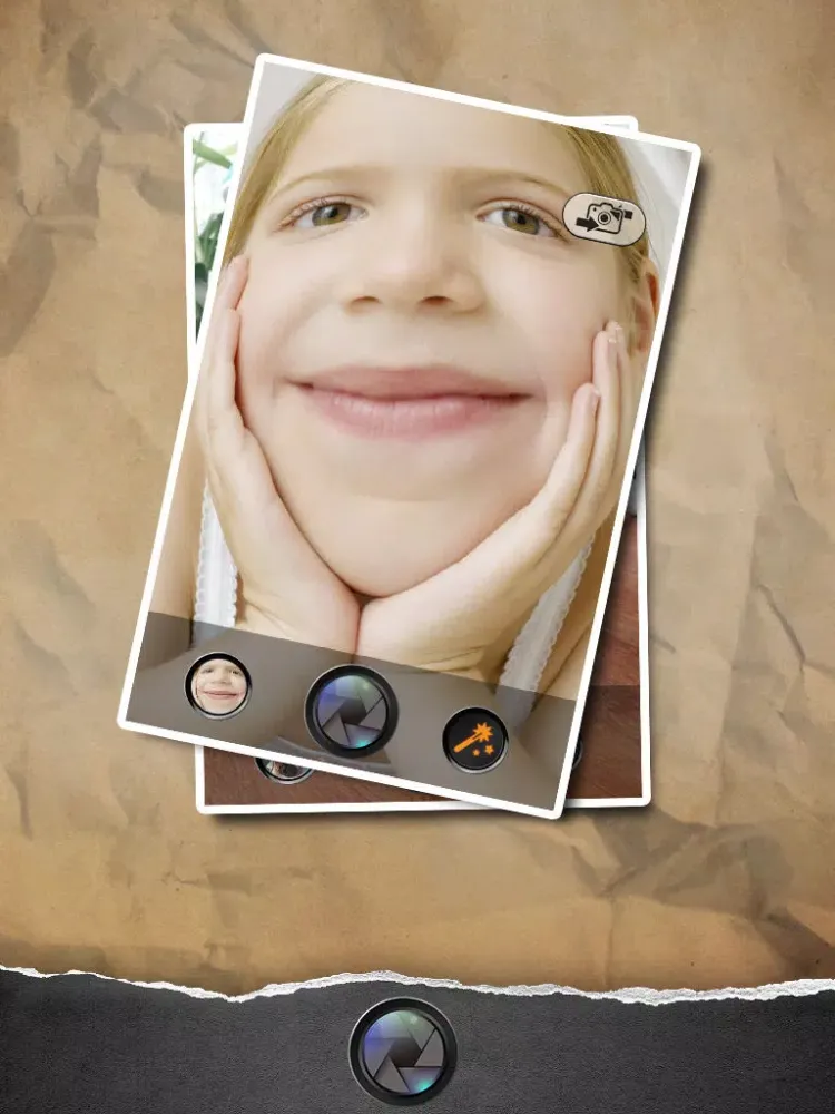 Capturas de pantalla de Funny Face - Photo Helium Booth with Sketch,Blur,Boken Filter Effects iPad 