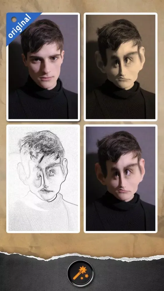 Capturas de pantalla de Funny Face - Photo Helium Booth with Sketch,Blur,Boken Filter Effects