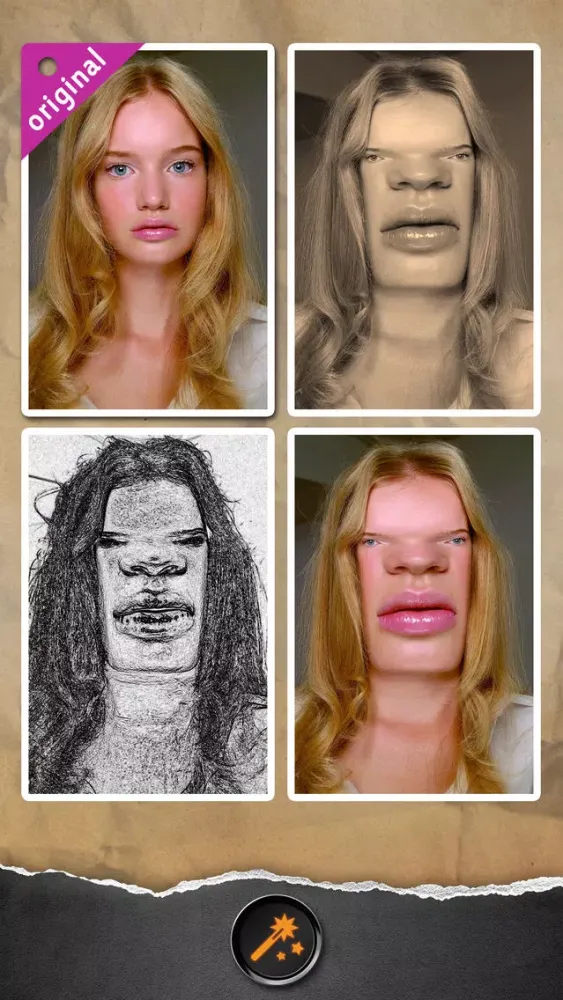 Capturas de pantalla de Funny Face - Photo Helium Booth with Sketch,Blur,Boken Filter Effects