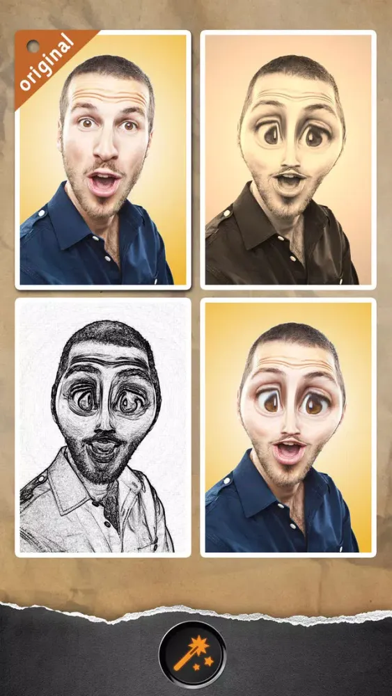 Capturas de pantalla de Funny Face - Photo Helium Booth with Sketch,Blur,Boken Filter Effects